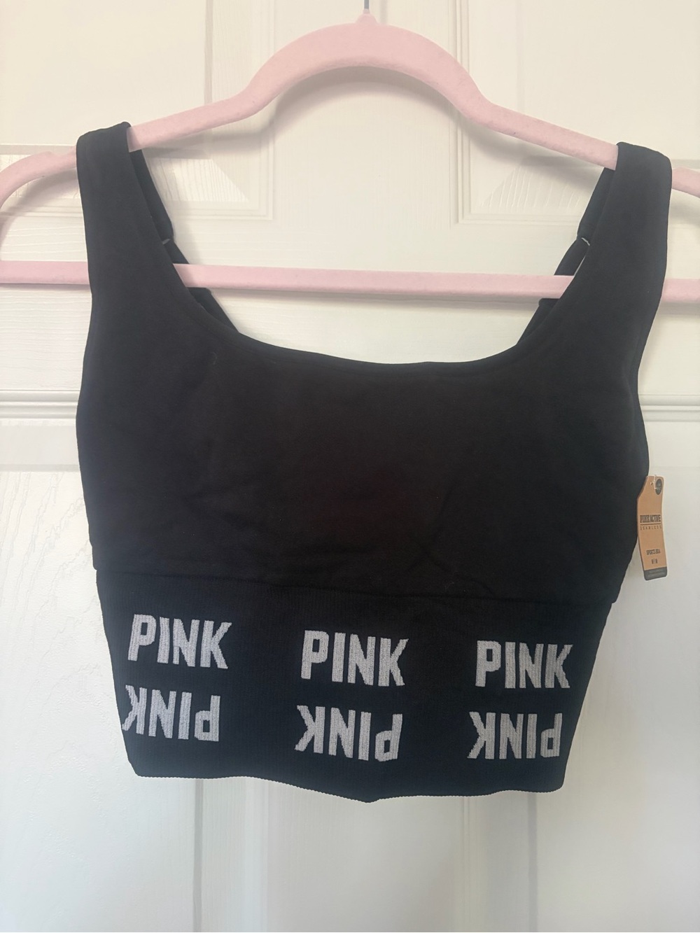 PINK Seamless Crop Top Bralette